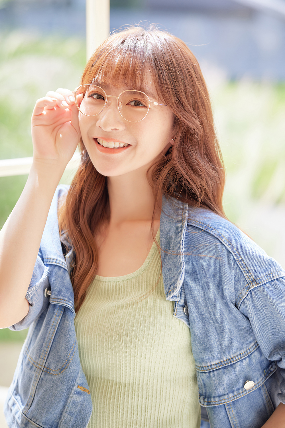 極．纖細輕款｜造型多邊圓框眼鏡 玫瑰金/紫芋