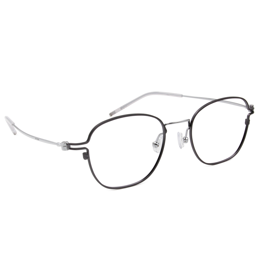 極．纖細輕款｜輕盈舒適方框眼鏡 晨曦灰