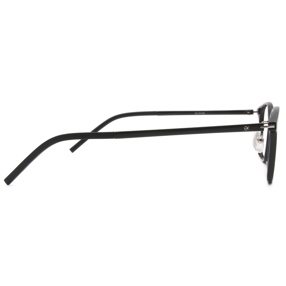 極．纖細輕款｜經典細邊方框眼鏡 鋼琴黑