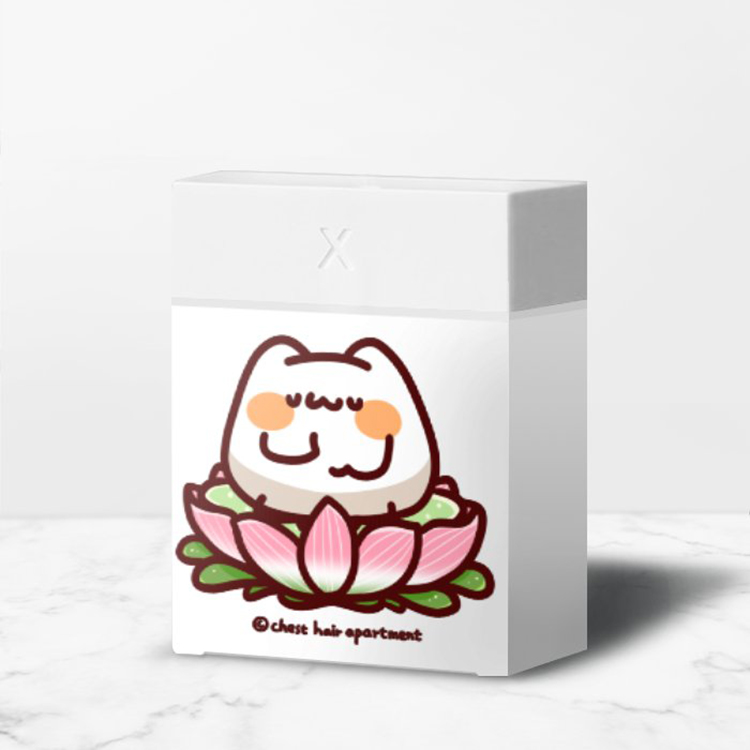 胸毛公寓 | 小夜燈加濕器 超渡蓮花座喵喵怪