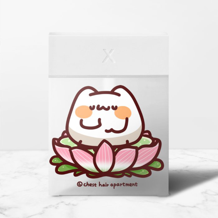 胸毛公寓 | 小夜燈加濕器 超渡蓮花座喵喵怪