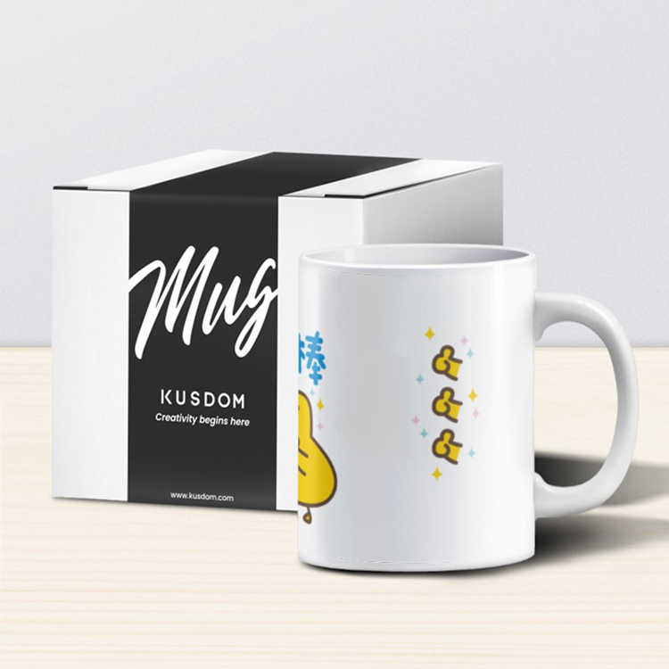 伸縮自如的雞與鴨 | 我很棒 陶瓷杯