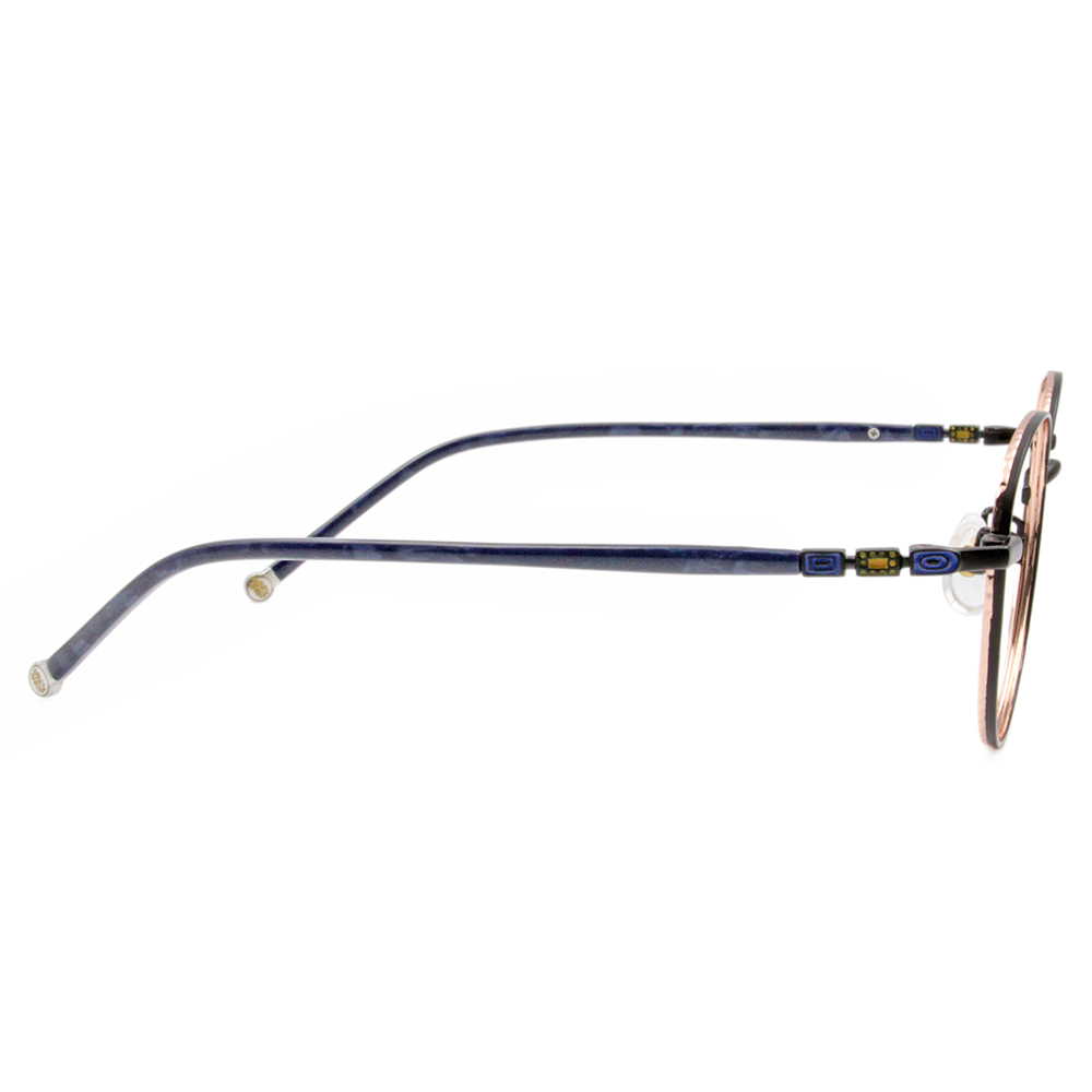 SOU・SOU l 個性王牌 圓框眼鏡❀黑/暈染藍