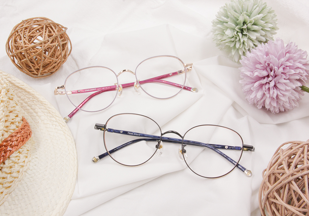 SOU・SOU l 個性王牌 圓框眼鏡❀黑/暈染藍