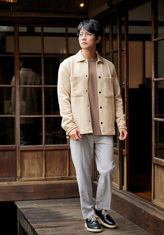 SOU・SOU l 個性王牌 多邊框眼鏡❀霧金屬藍