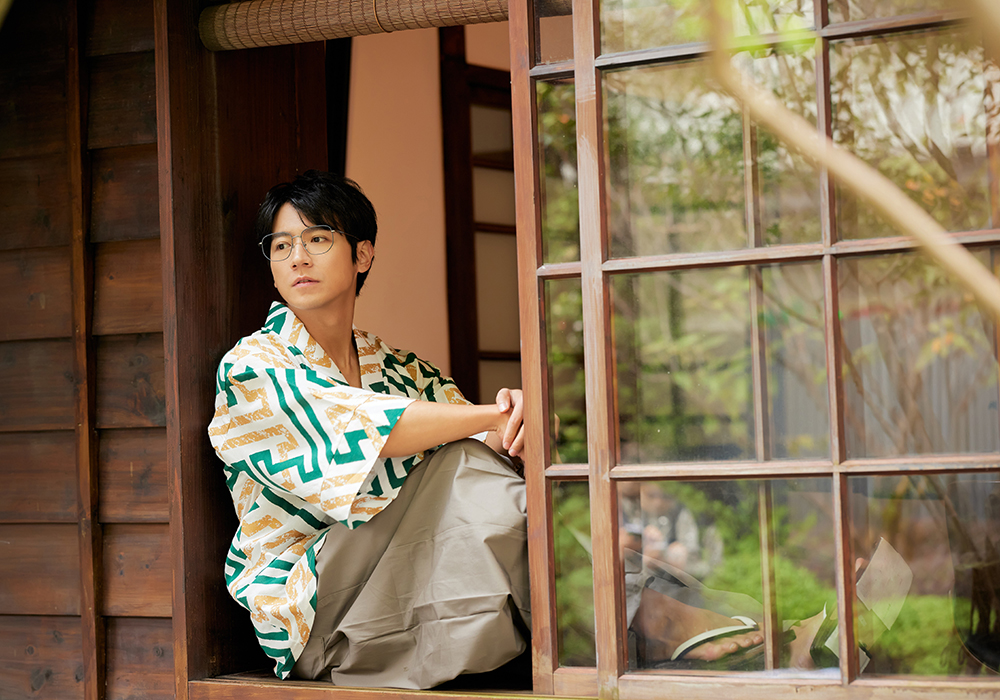 SOU・SOU l 微笑清新 圓框眼鏡❀黑/聖誕樹