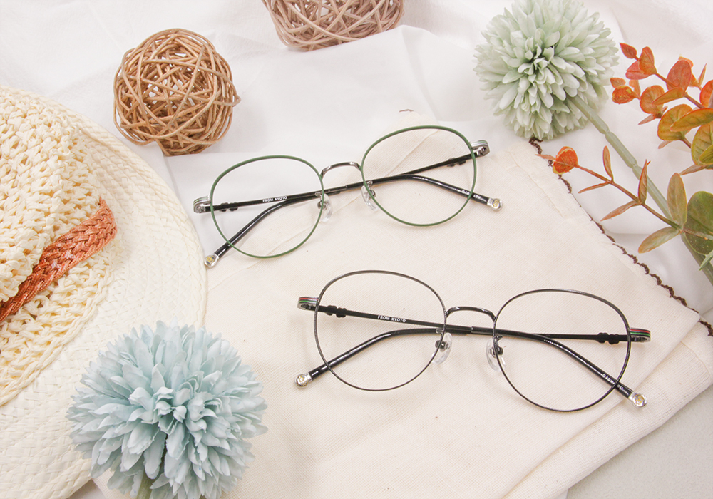 SOU・SOU l 微笑清新 圓框眼鏡❀青青草原