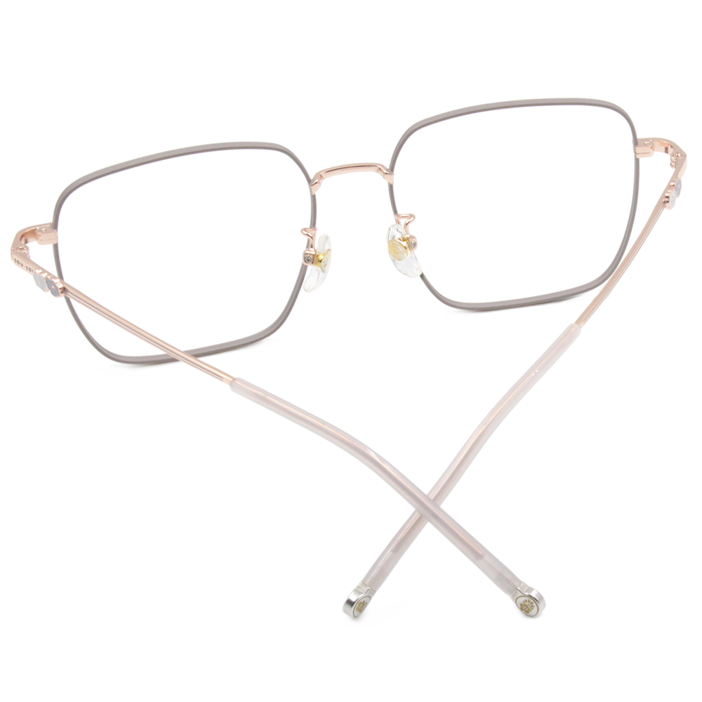 SOU・SOU l 微笑清新 大方框眼鏡❀鼠尾草灰