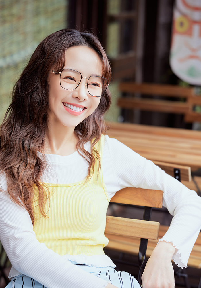 SOU・SOU l 慵懶小貓 大方框眼鏡❀霧黑/金