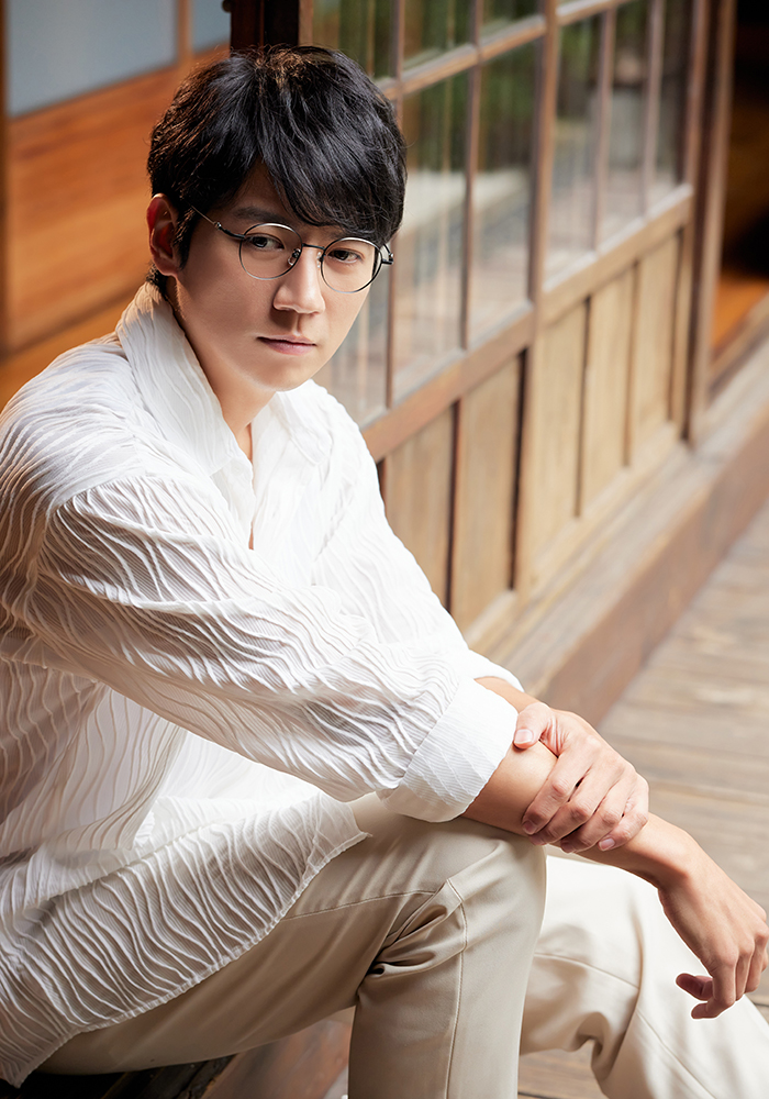 SOU・SOU l 慵懶小貓 圓框眼鏡❀磨砂黑