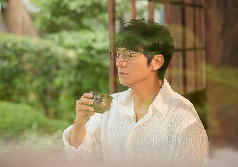 SOU・SOU l 微笑流線 圓框眼鏡❀霧面黑