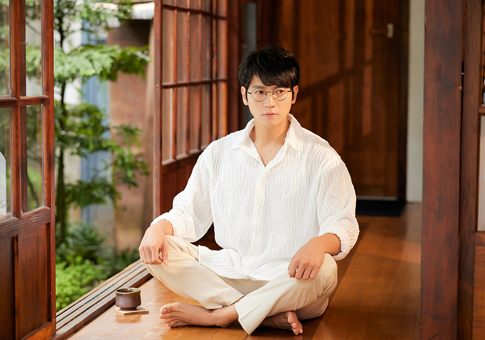 SOU・SOU l 微笑流線 圓框眼鏡❀霧面黑