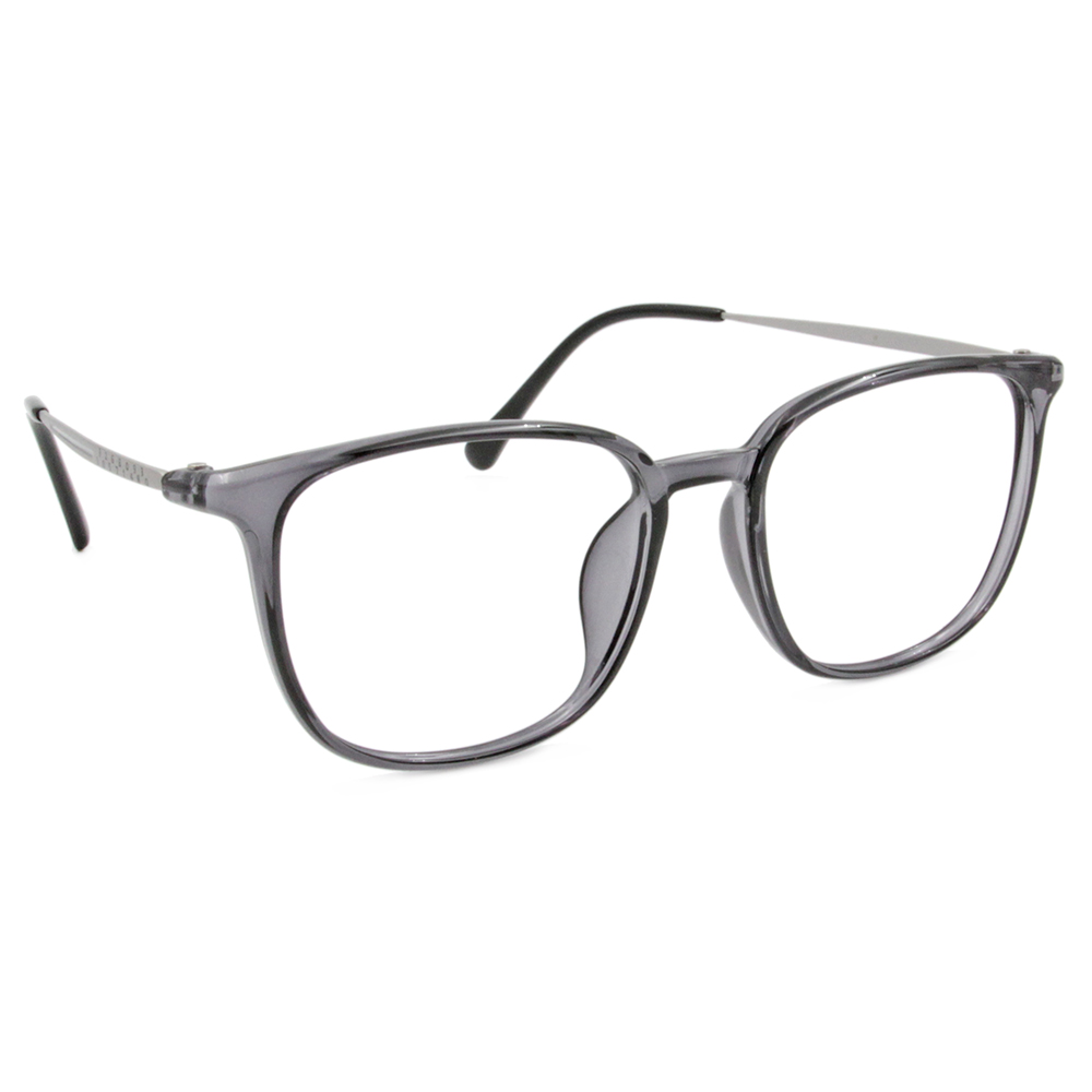 SOU・SOU l 低調十數 大方框眼鏡❀亮深透灰