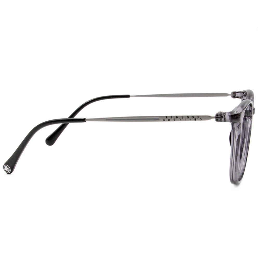 SOU・SOU l 低調十數 大方框眼鏡❀亮深透灰