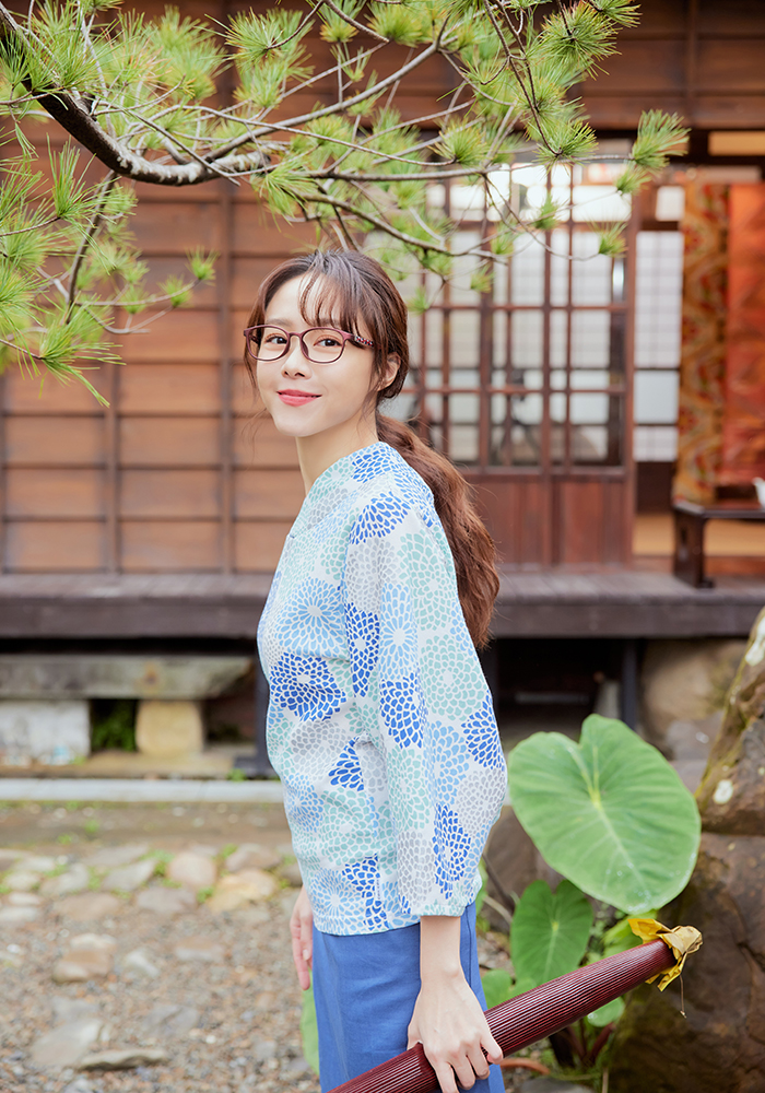SOU・SOU l 光明與黑暗 方框眼鏡❀霧磚紅