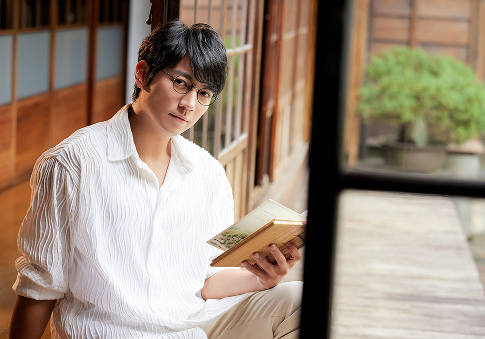 SOU・SOU l 簡約繩梯子 橢圓框眼鏡❀黑巧克