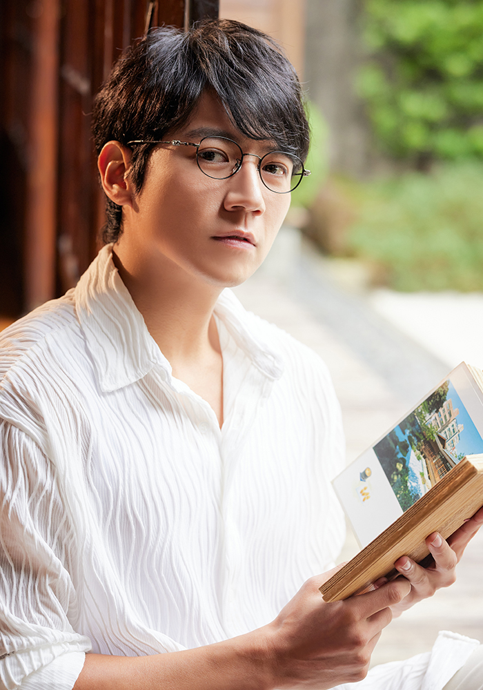 SOU・SOU l 簡約繩梯子 橢圓框眼鏡❀黑巧克