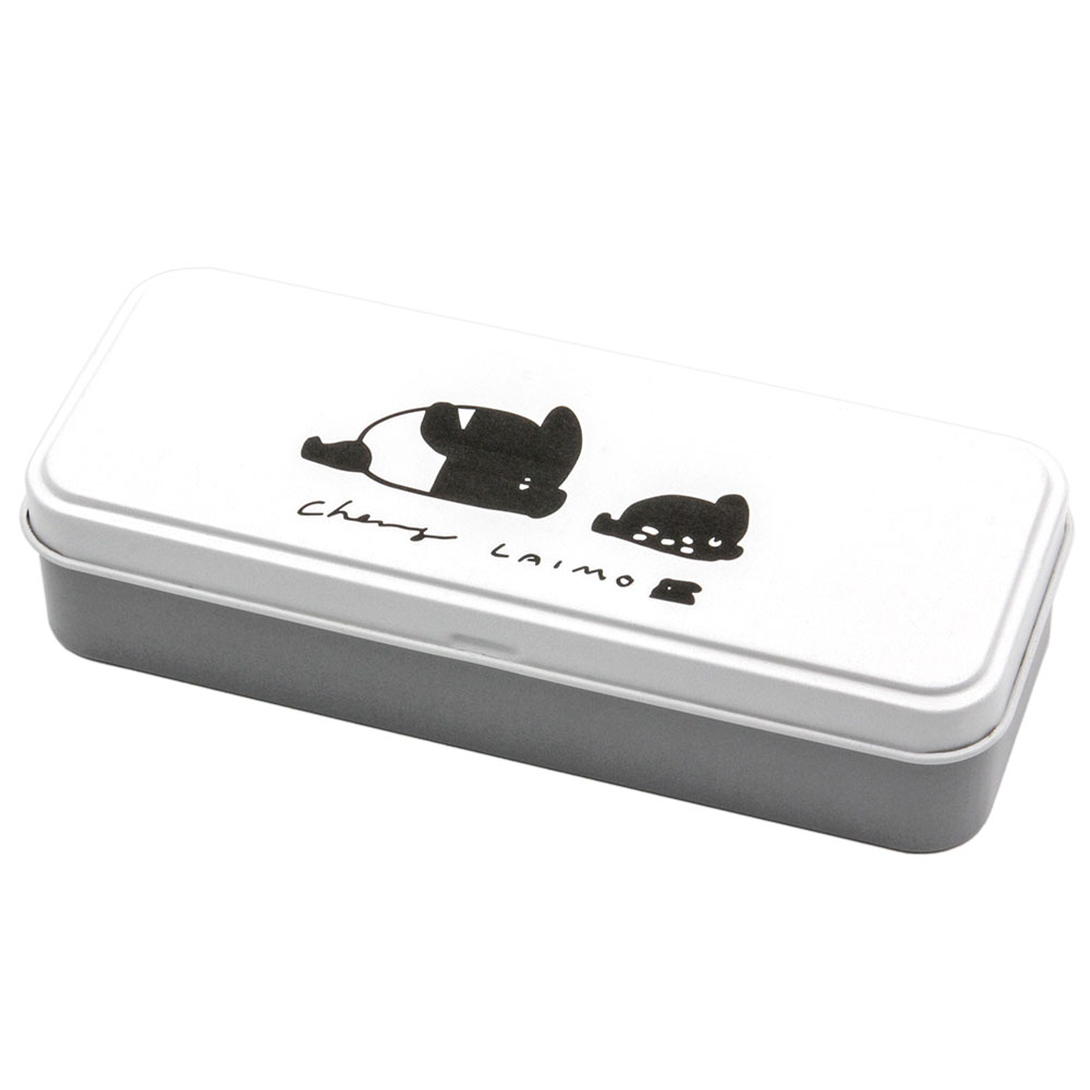 ❰台灣設計師聯名❱_LAIMO系列｜早安來貘 圓框眼鏡｜玄鐵灰