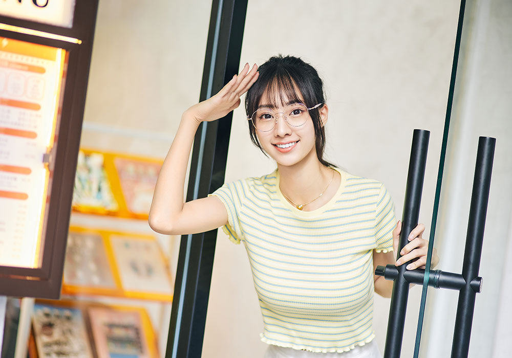 ❰台灣設計師聯名❱_KINGJUN系列｜蠢兔也很溫柔 圓框眼鏡 ｜溫柔粉