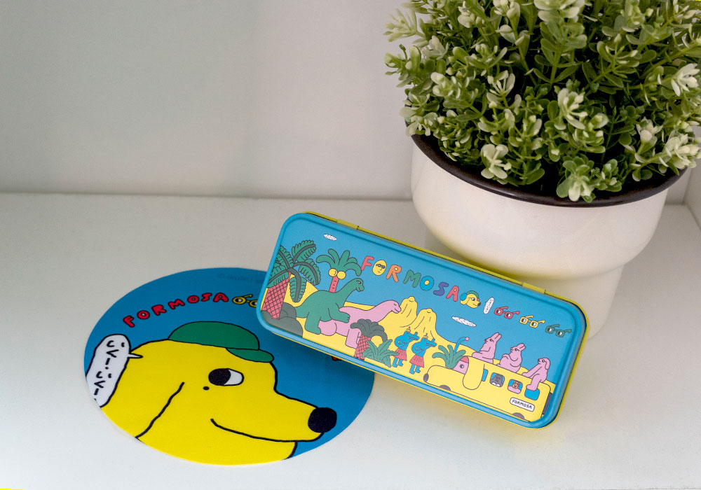 ❰台灣設計師聯名❱_小高潮色計事務所系列｜經典Logo 金銀邊 圓框眼鏡 ｜魅力金/銀