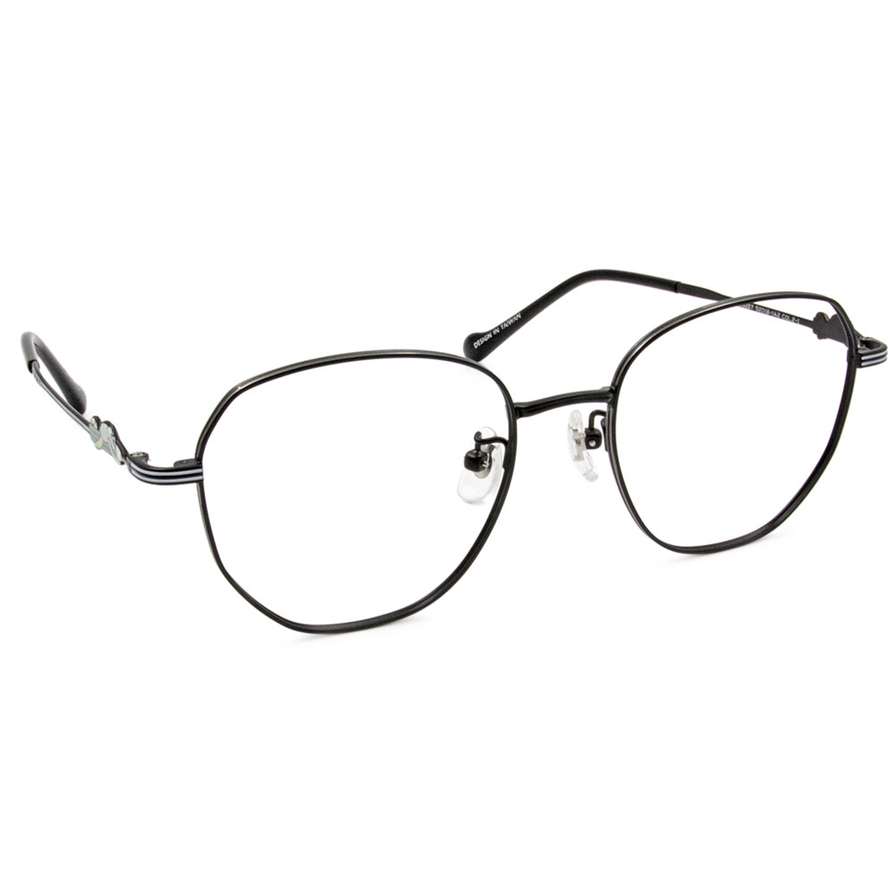 ❰台灣設計師聯名❱_包大山系列｜心之所向 多邊框眼鏡 ｜星夜黑