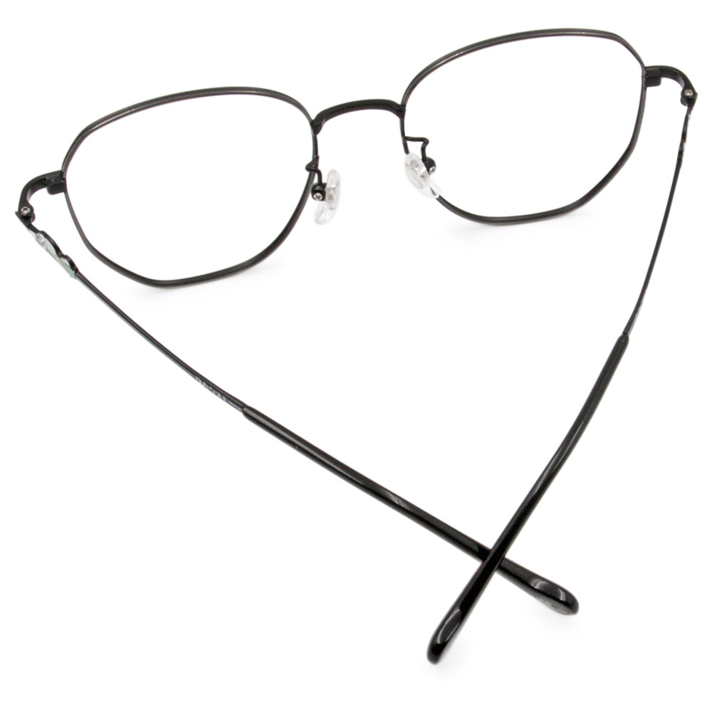 ❰台灣設計師聯名❱_包大山系列｜心之所向 多邊框眼鏡 ｜星夜黑