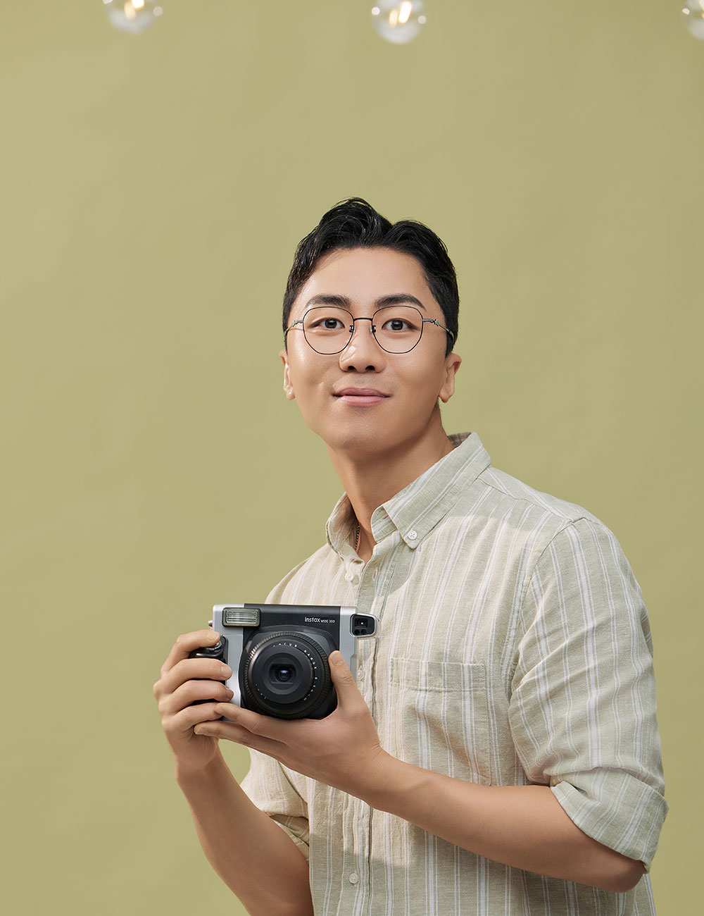 ❰台灣設計師聯名❱_包大山系列｜心之所向 多邊框眼鏡 ｜星夜黑