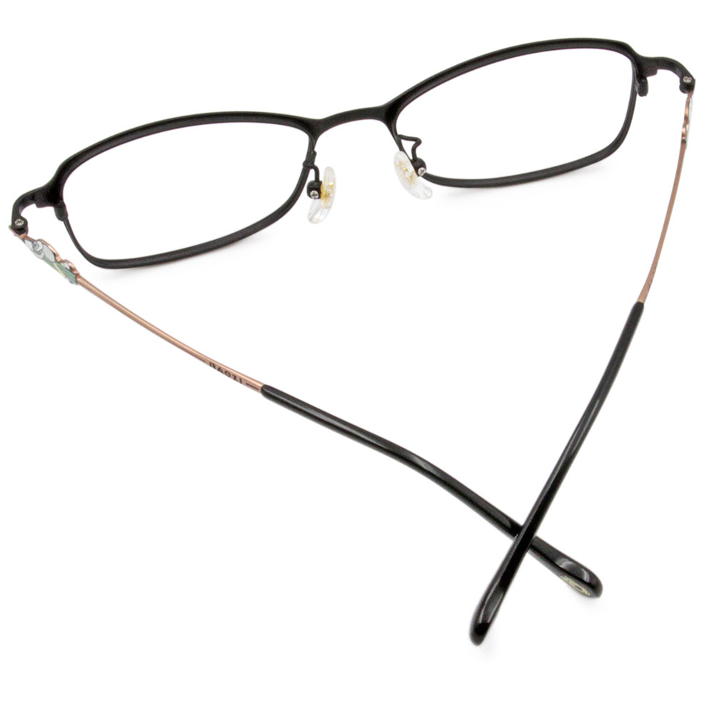 ❰台灣設計師聯名❱_包大山系列｜寫下生活 長方框眼鏡 ｜霧黑金