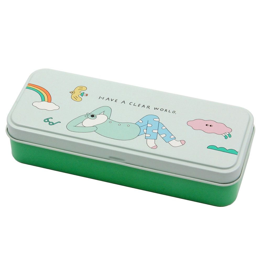 ❰台灣設計師聯名❱_包大山系列｜寫下生活 長方框眼鏡 ｜霧黑金