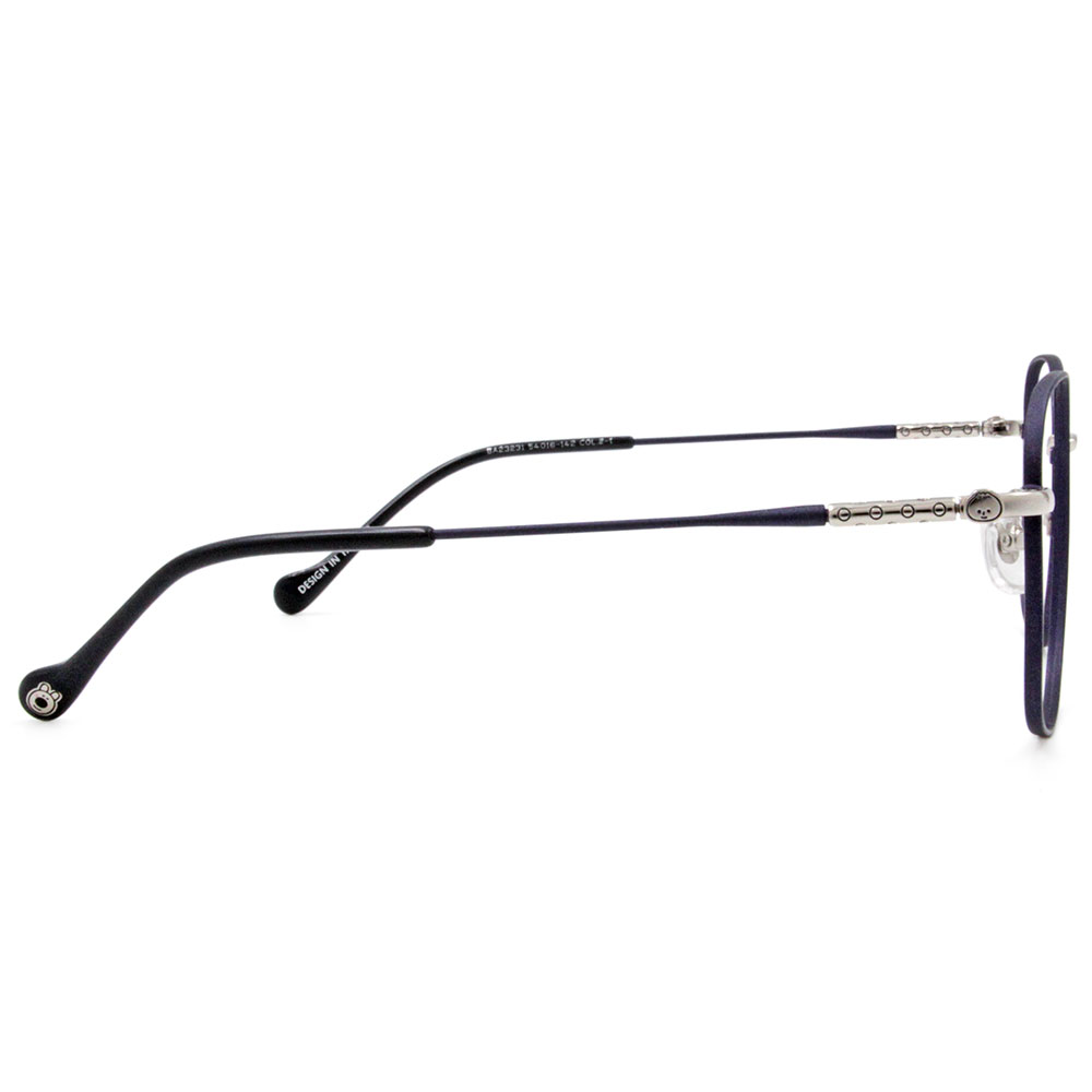 ❰台灣設計師聯名❱_包大山系列｜立體包子 大方框眼鏡 ｜青海藍