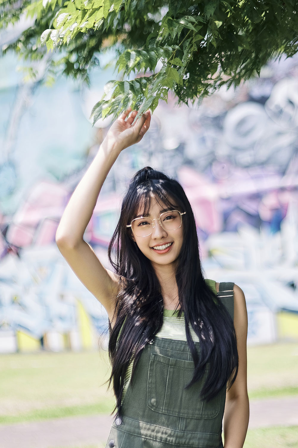 ❰台灣設計師聯名❱_包大山系列｜立體包子 大方框眼鏡 ｜青海藍