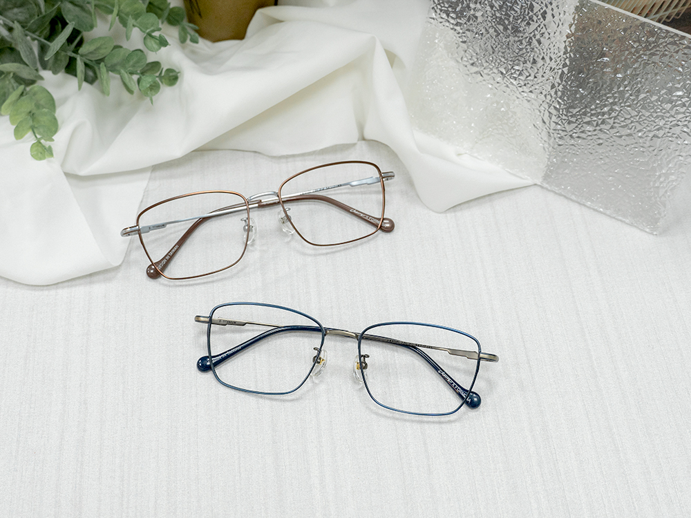 ❰台灣設計師聯名❱_LAIMO系列｜造型來貘款 大方框眼鏡｜風格藍