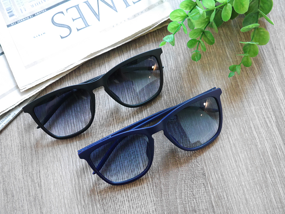 PUMA l 簡約潮流方框太陽眼鏡 質感藍