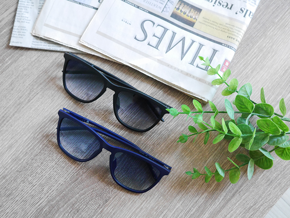 PUMA l 簡約潮流方框太陽眼鏡 質感藍