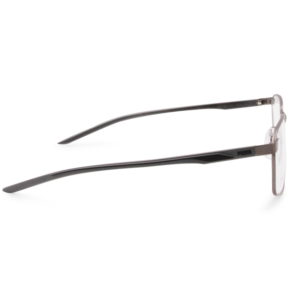 PUMA l 現代風格長方框眼鏡 岩灰