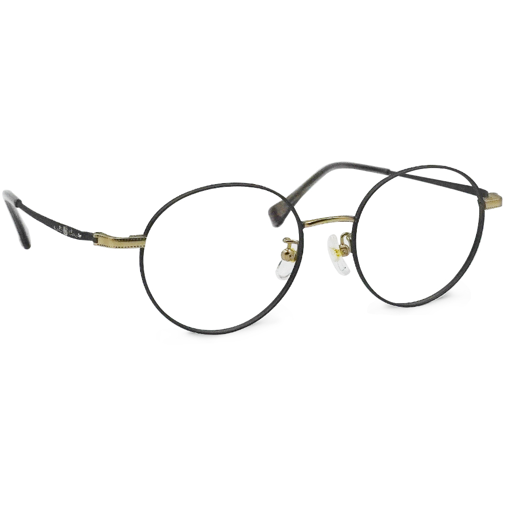 HELLO KITTY▪︎經典｜洛可可謬思 圓框眼鏡｜鐵灰色