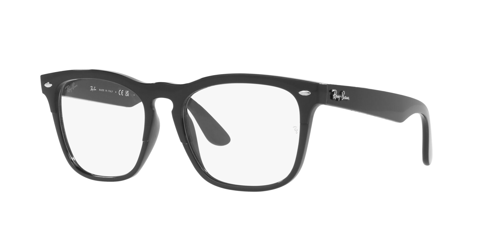 Ray Ban l 悠閒時尚方框眼鏡 寧靜黑