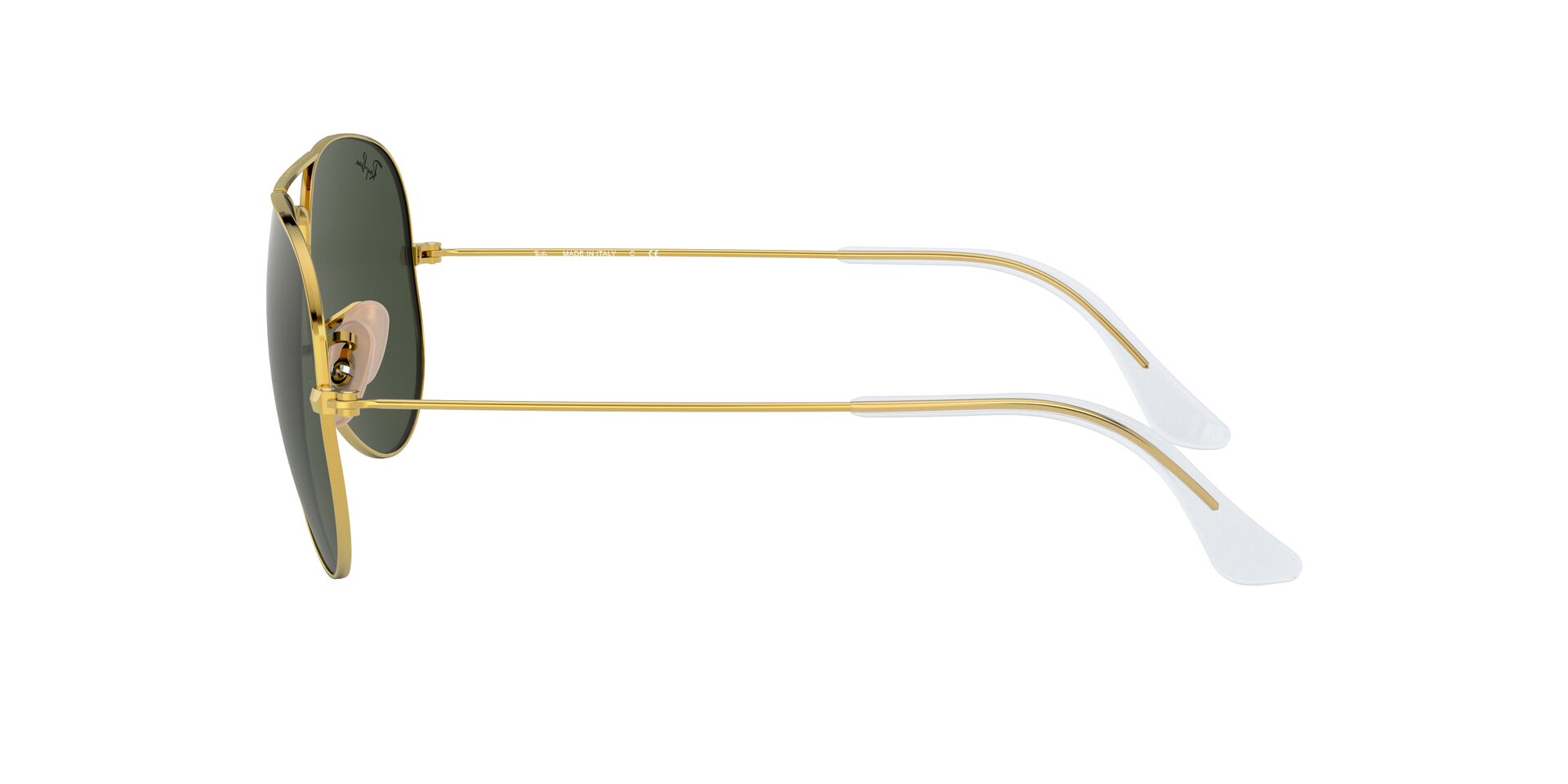 Ray Ban l 捍衛戰士同款-經典飛官框太陽眼鏡 墨綠/金