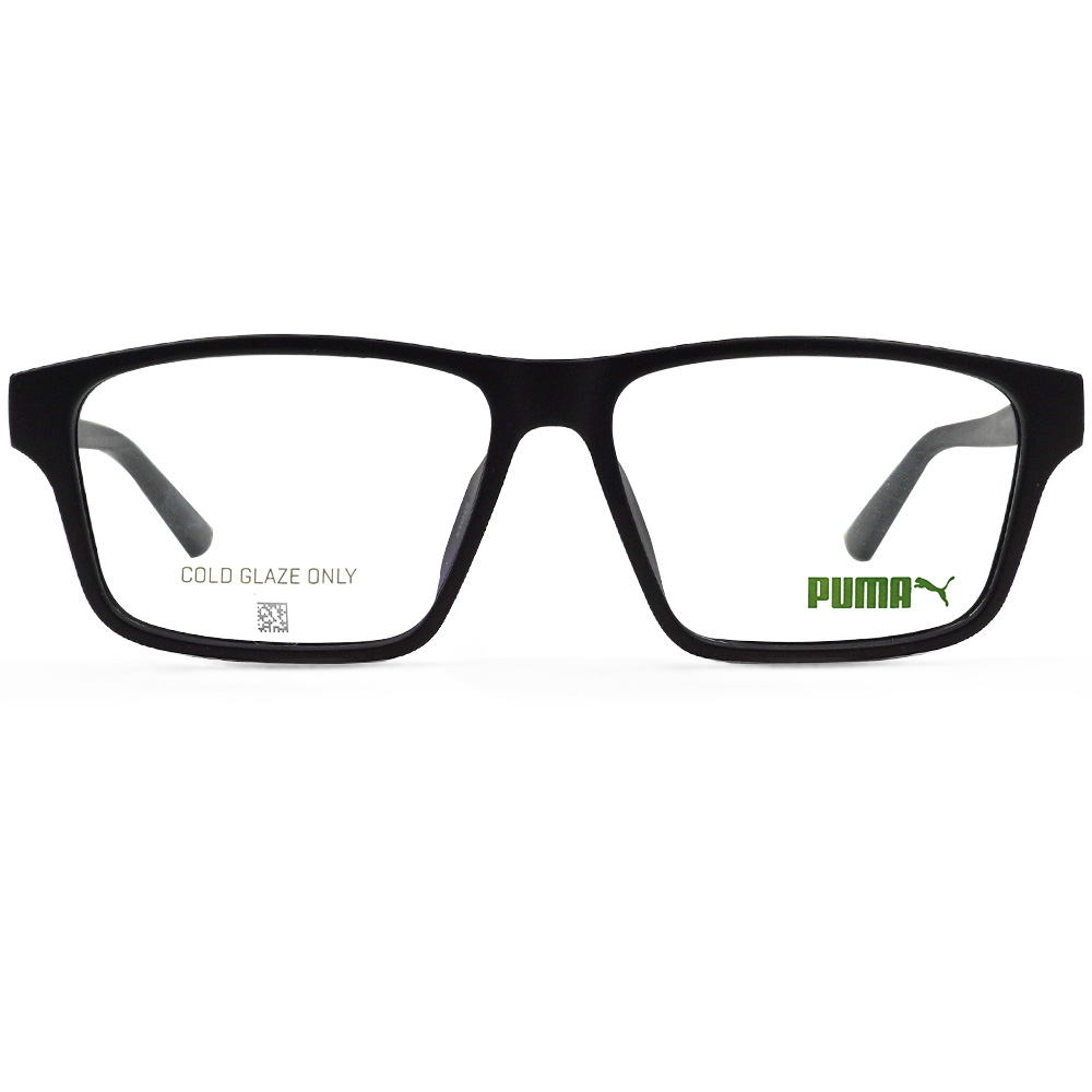 PUMA l 大方有型方框眼鏡 低調棕