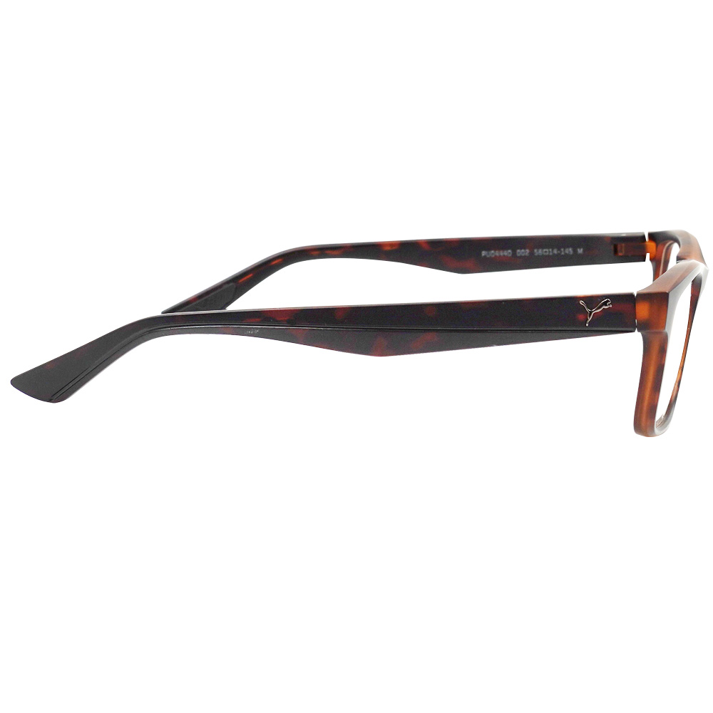 PUMA l 完美特工方框眼鏡 渲染棕