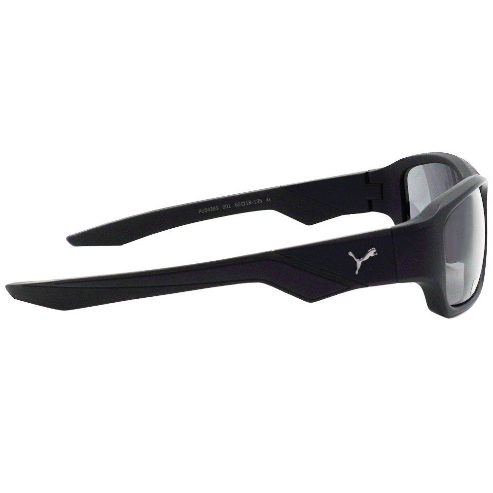 PUMA l 奔馳運動感長方框太陽眼鏡 幻影黑