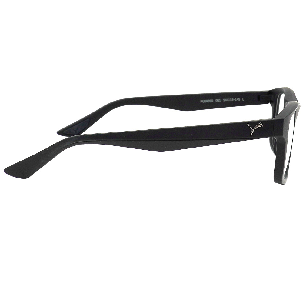 PUMA l 神士品格長方寬眼鏡 騎士黑
