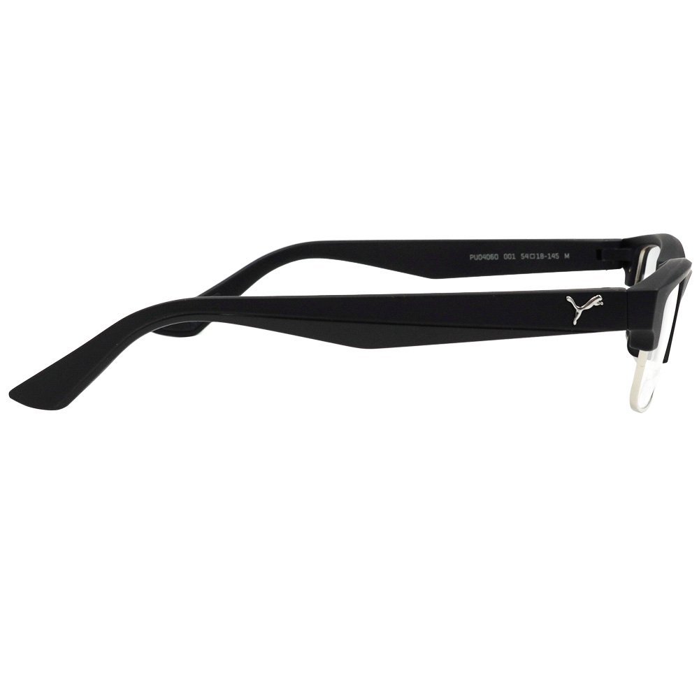 PUMA l 文質彬彬眉框眼鏡 知性黑