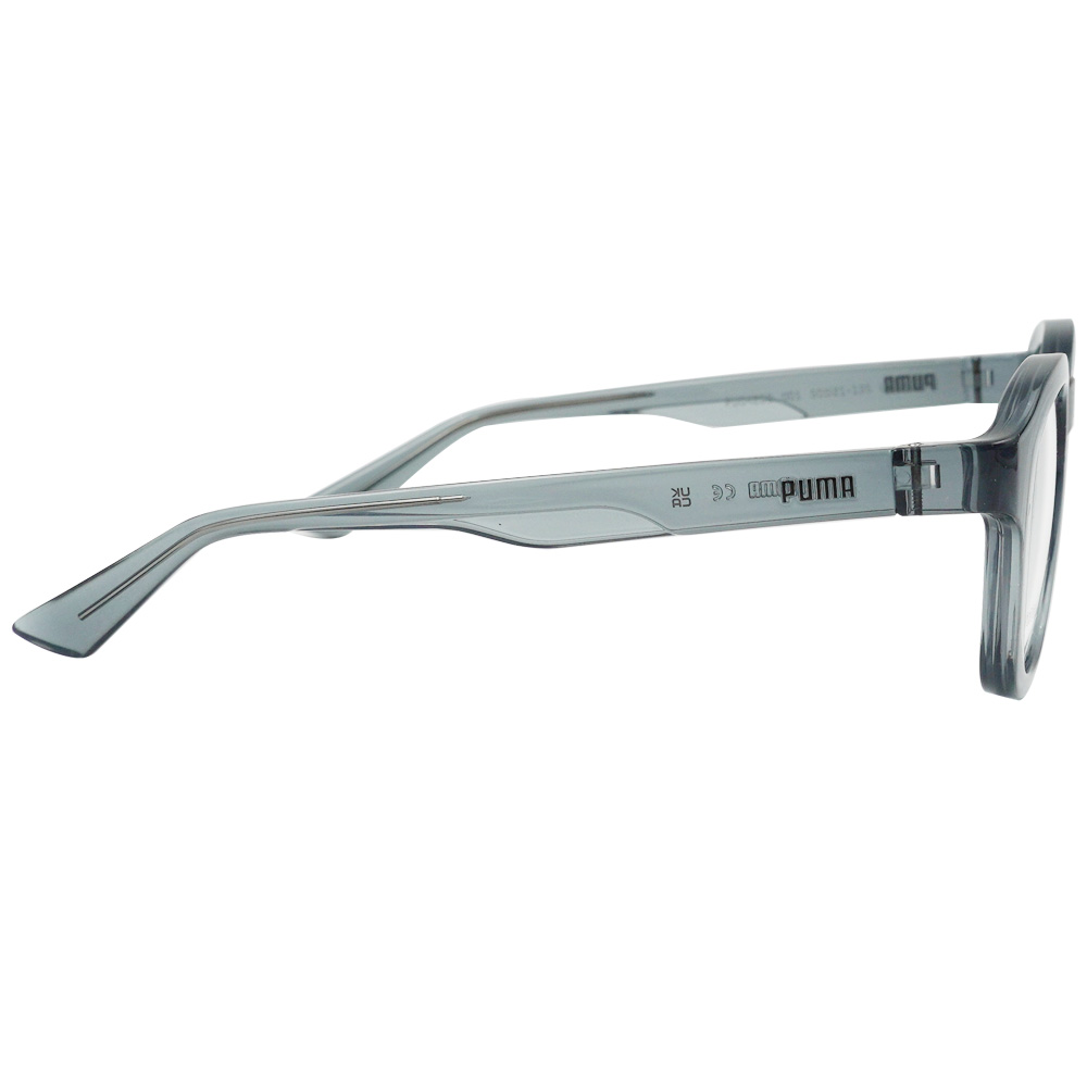 PUMA l 獨樹一格多邊圓框眼鏡 鐵灰