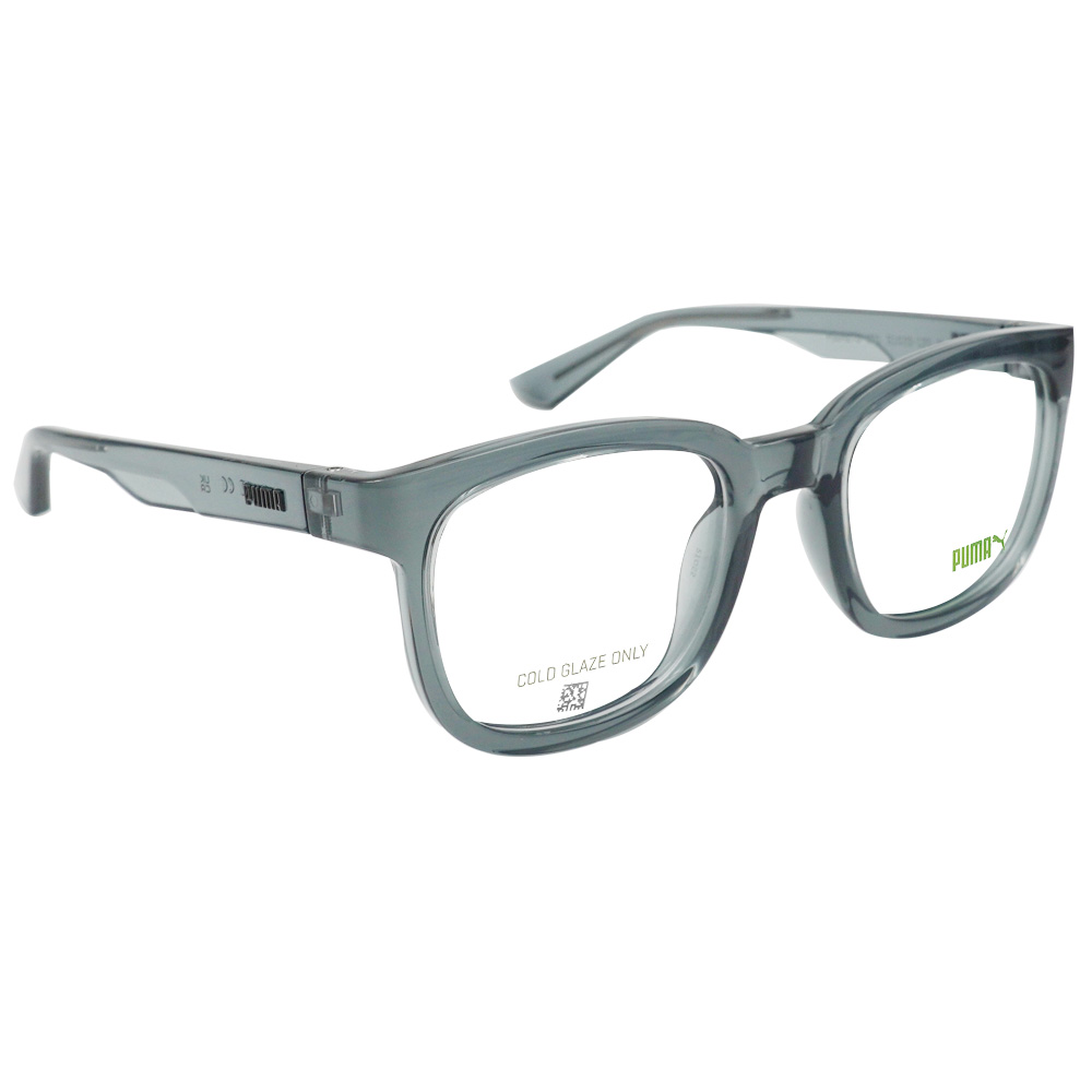 PUMA l 低調質感方框眼鏡 玄鐵灰