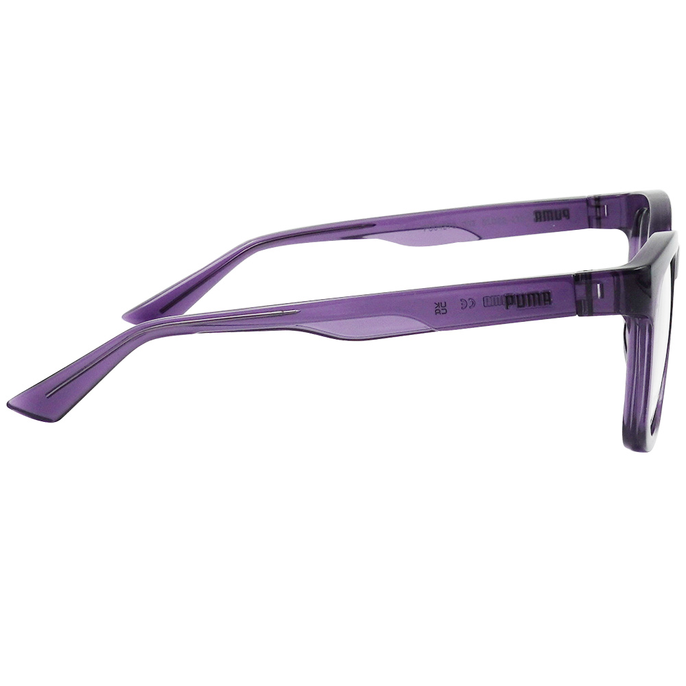 PUMA l 低調質感方框眼鏡 暗紫
