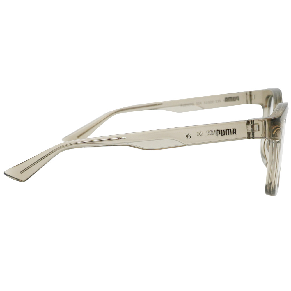 PUMA l 低調質感方框眼鏡 冷茶色
