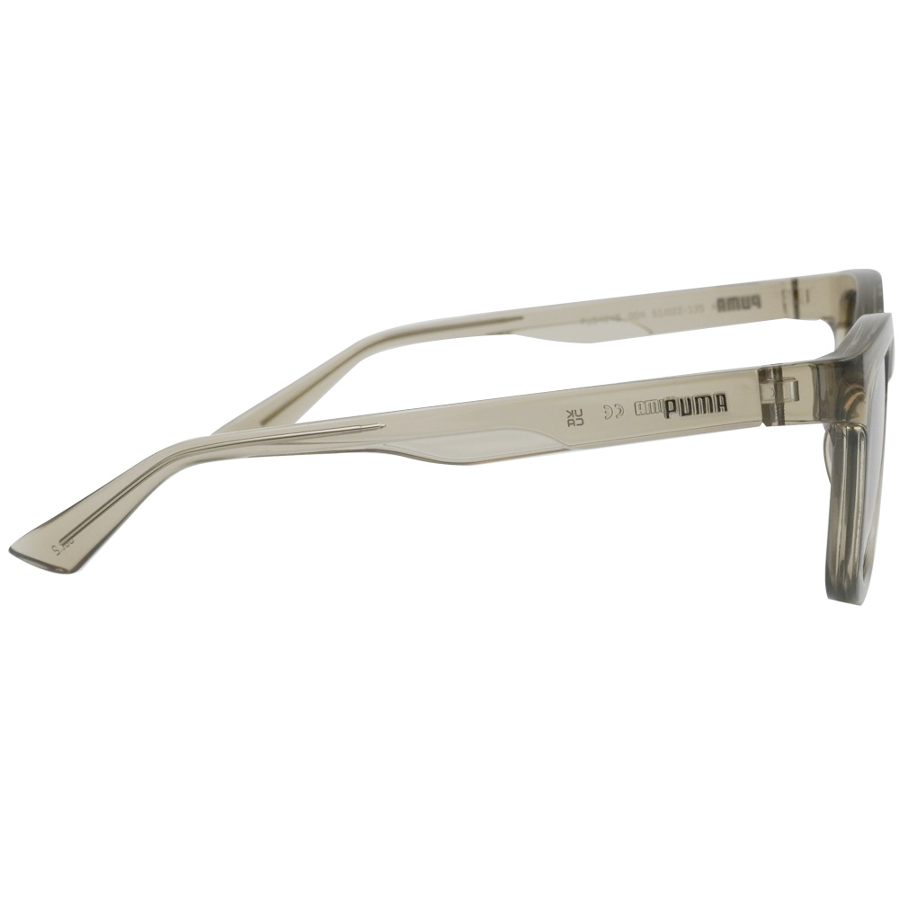 PUMA l 酷派方框太陽眼鏡 透棕