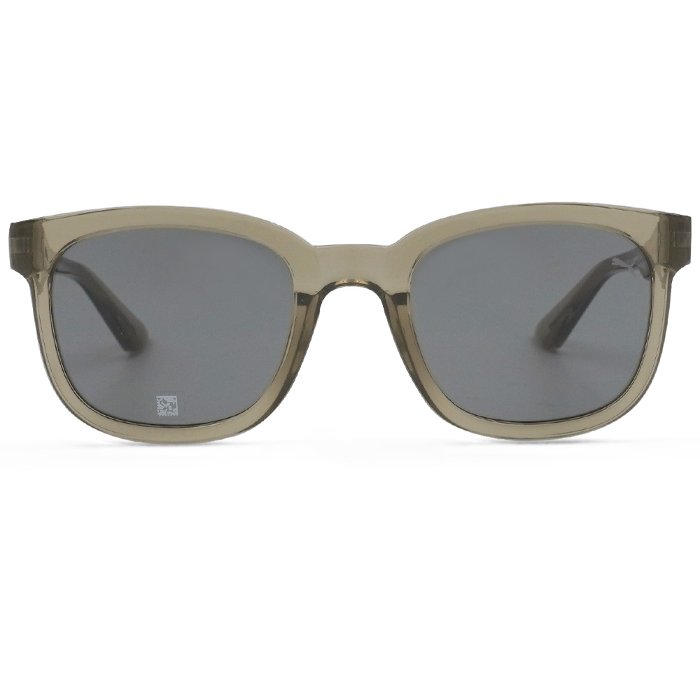 PUMA l 酷派方框太陽眼鏡 透棕