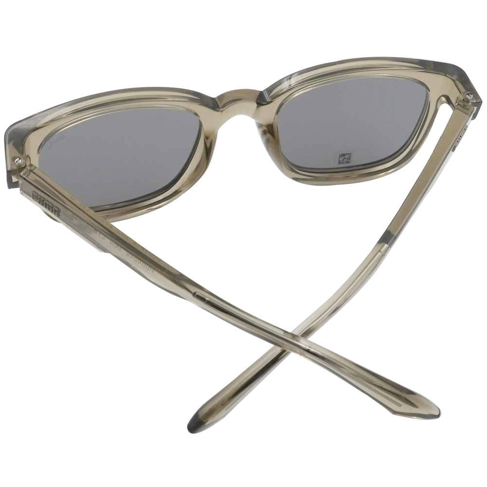 PUMA l 酷派方框太陽眼鏡 透棕